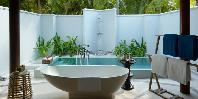 Beach Villa with pool bathroom