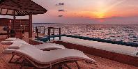 Water Suite at sunset