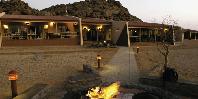 Lodge at night