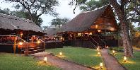 Lodge at night