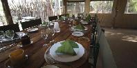 Dining tent