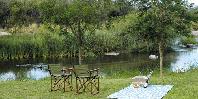 Picnic by the river