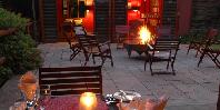 Dinner on main terrace