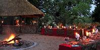 Dinner by the fire