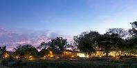 Lodge at night