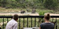 View from the lodge