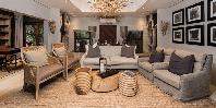 Luxury villa lounge