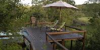 Deck with plunge pool