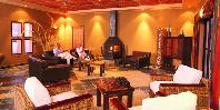 A drink in the lounge