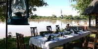Dinner by the river