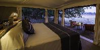 Tent interior