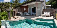 Ocean view pool chalet
