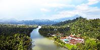 Beside the river