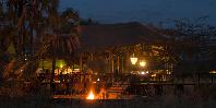 Camp at night