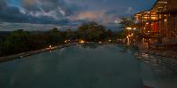 Pool at night