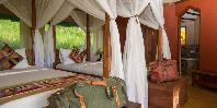 Tent interior