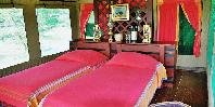 Tent interior