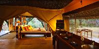 Tent interior
