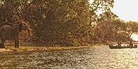 Canoeing on the Zambezi