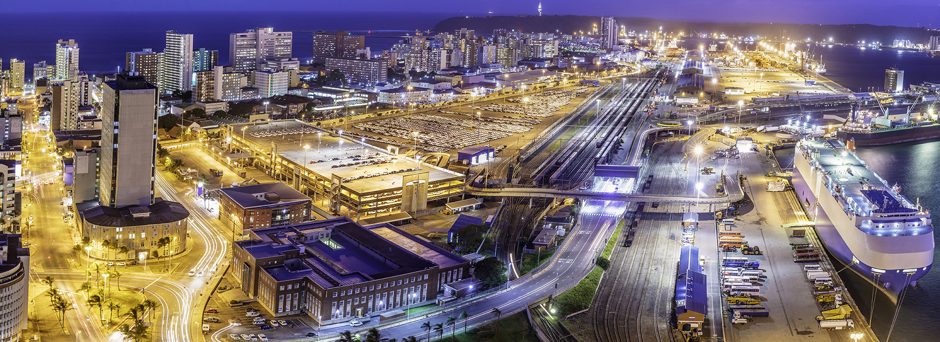 Durban at night