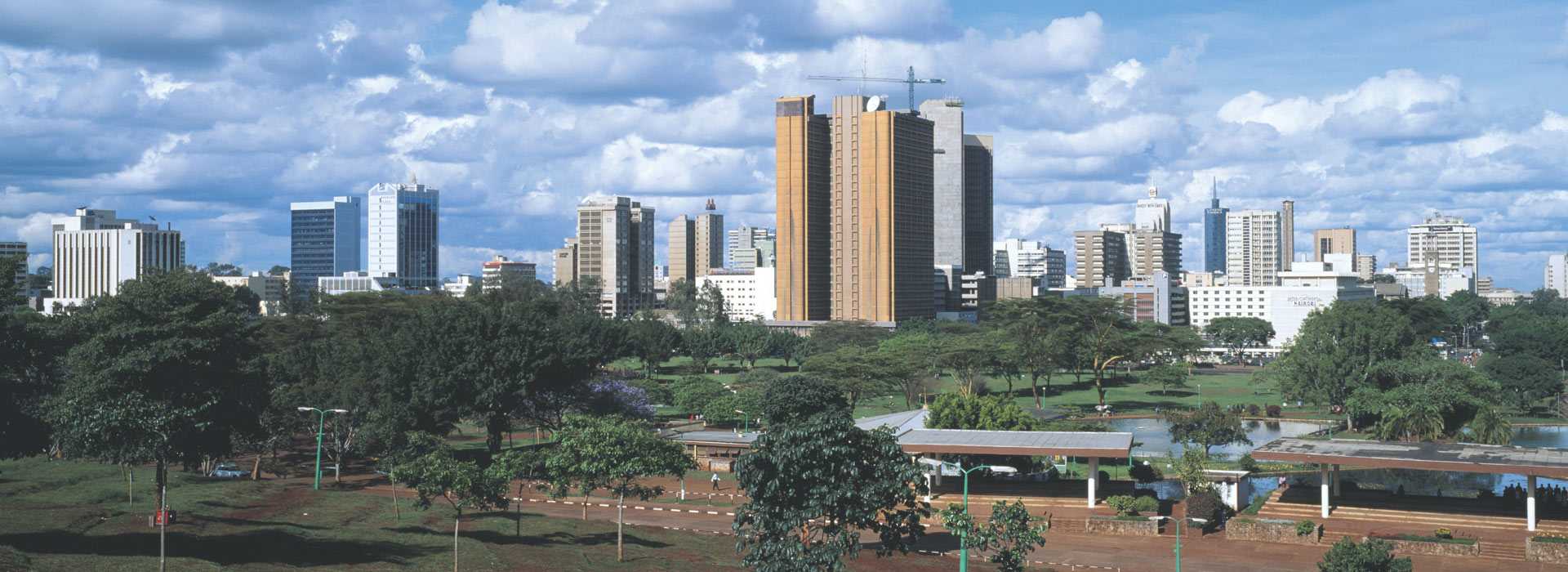 Nairobi skyline, Kenya