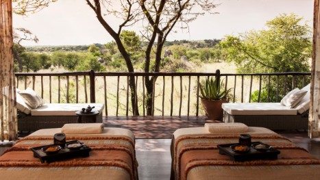 The spa at  Four Seasons Safari Lodge, Serengeti, Tanzania