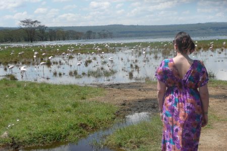 Overlooking Nakuru Lake