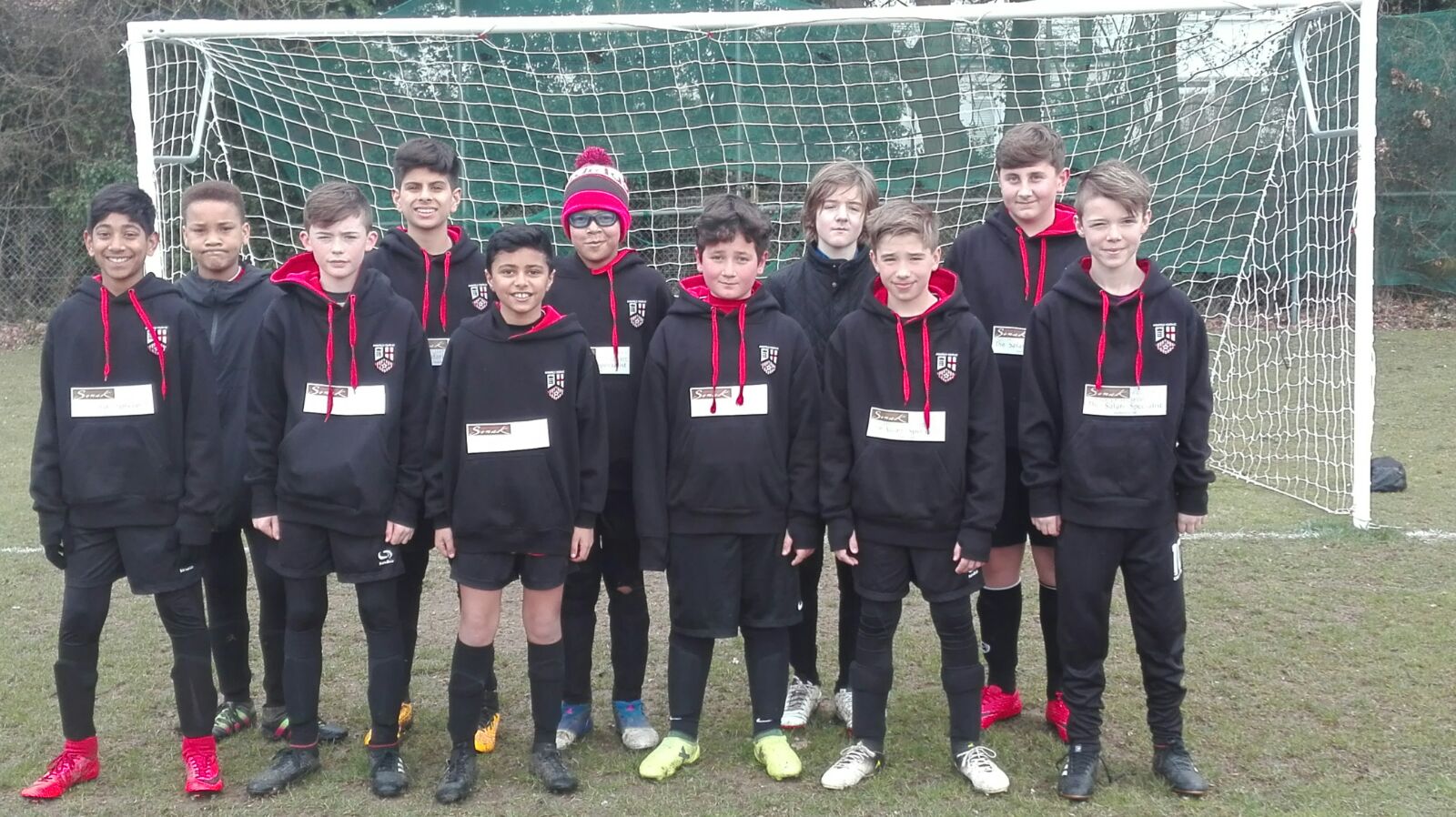 Our Sponsorship of Sweatshirts for the Parkfield Youth Football Club in