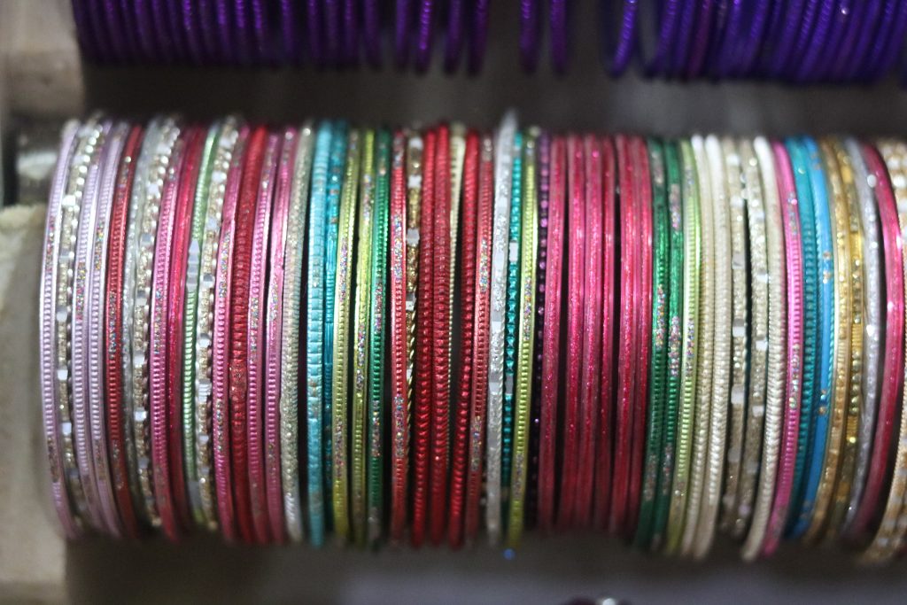 Colourful bangles