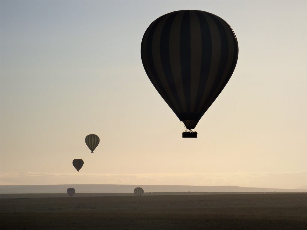 Bucket list trip to Kenya Balloon flight over the Masai Mara