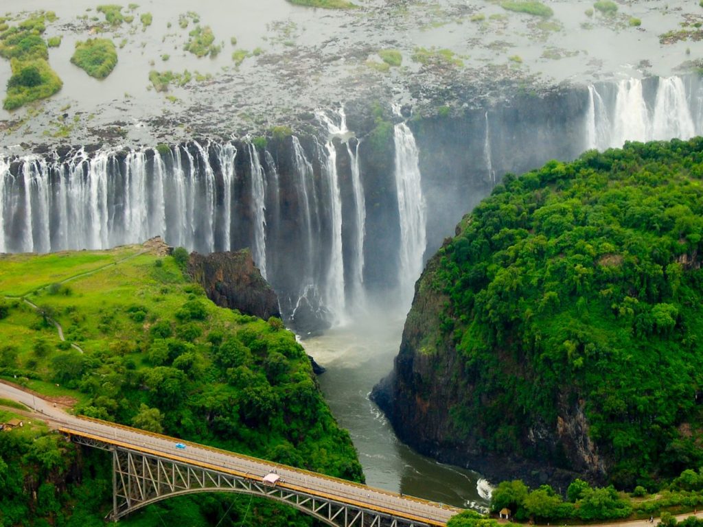 Victoria Falls and Rainforest